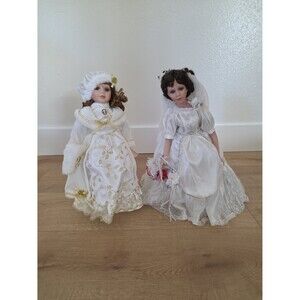 Lot of Two Native American Doll  Bella Bride &  Winter Hope
